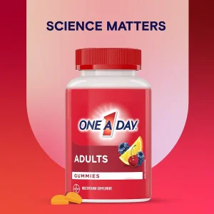 پاستیل مولتی ویتامین بایر Bayer One A Day Multi Vitamin Gummies (130 عددی)