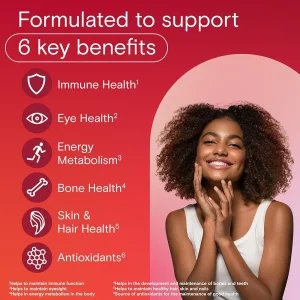 پاستیل مولتی ویتامین بایر Bayer One A Day Multi Vitamin Gummies (130 عددی)