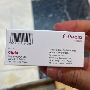 قرص درمان ریزش موی ارثی آقایان فین پشیا سیپلا Cipla F-Pesia Finastride (100 عددی)