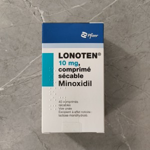 قرص ماینوکسیدیل Pfizer Lonoten Minoxidil 10mg فایزر (40 عددی)