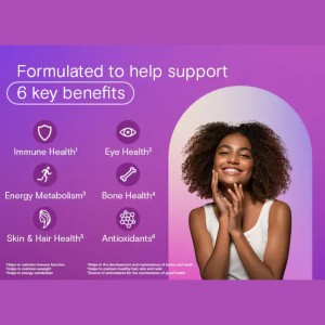 پاستیل مولتی ویتامین بانوان بایر Bayer One A Day Multi Vitamin Gummies For Woman (130 عددی)