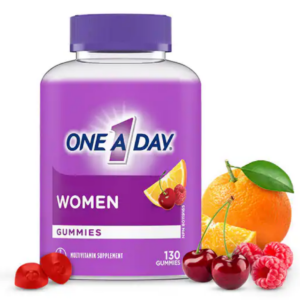پاستیل مولتی ویتامین بانوان بایر Bayer One A Day Women Multi vitamin Gummie (130 عددی)