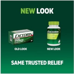 قرص درمان سردرد و میگرن میگرن اکسدرین Excedrin Extra Strength (300 عددی)