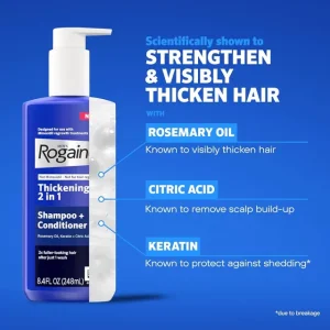 شامپو رشد مجدد موي روگین Rogaine Shampoo (248 میل)