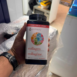 قرص کلاژن هیدرولیز شده یوتئوری Youtheory Hydrolyzed Collagen (390 عددی)
