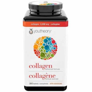 قرص کلاژن هیدرولیز شده یوتئوری Youtheory Hydrolyzed Collagen (390 عددی)