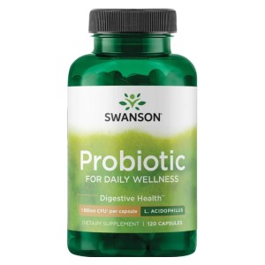 کپسول پروبیوتیک سوانسون Swanson Probiotic For Daily Wellness (120 عددی)