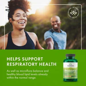 کپسول پروبیوتیک سوانسون Swanson Probiotic For Daily Wellness (120 عددی)