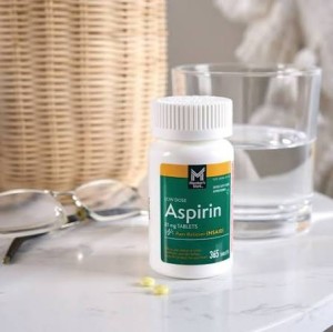 قرص آسپرین 81 میلی گرم ممبر مارک Member Mark Asprin 81mg Low Dose (365 عددی)