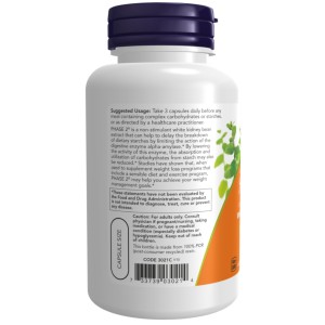 کپسول گیاهی مدیریت وزن عصاره لوبیا سفید فاز ۲ NOW Foods Phase 2® 500mg (120 عددی)