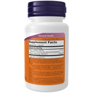 کپسول افزایش انرژی ان ای دی اچ ناو فودز NOW Foods NADH 10mg (60 عددی)