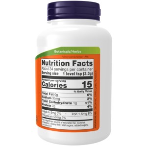 پودر جلبک اسپیرولینا ناو فودز NOW Foods Spirulina (113 گرم)