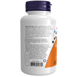 کپسول ال-آرژنین ناو فودز NOW Foods L-Arginine 500mg (100 عددی)
