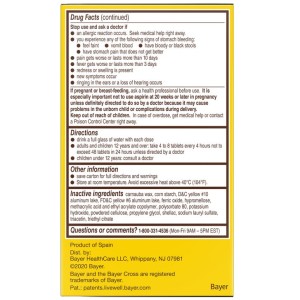 قرص آسپرین 81 میلی گرم بایرBayer Asprin 81mg Low Dose (365 عددی)