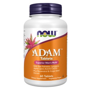 قرص مولتی ویتامین چندگانه آقایان ناو فودز NOW Foods ADAM Men Multiple Vitamin (60 عددی)