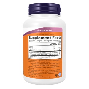 کپسول کاهش چربی بدن سی ال ای ناو فودز NOW Foods CLA 800mg (90 عددی)