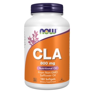 کپسول کاهش چربی بدن سی ال ای ناو فودز NOW Foods CLA 800mg (180 عددی)