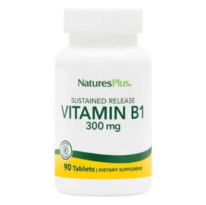 قرص تیامین نیچرز پلاس Natures Plus Vitamin B1 300mg (90 عددی)
