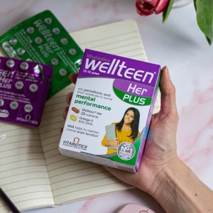 قرص ویتامین دختر پلاس ویتابیوتیکس Vitabiotics Wellteen Her Plus (56 عددی)