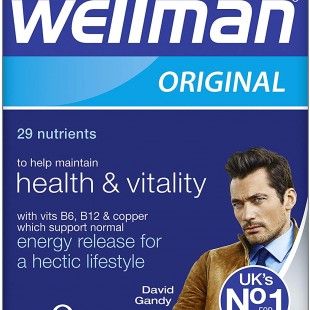 قرص ویتامین آقایان wellman ولمن (30 عددی)