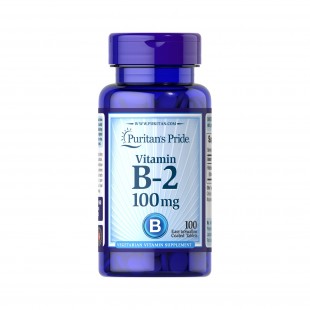 قرص ویتامین B-2 100 mg پوریتان پراید (100 عددی)