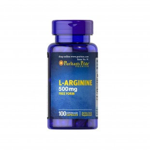 قرص آرژنین arginine 500 Mg پوریتان پراید (100 عددی)