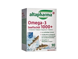 قرص مولتی ویتامین آلتافارما Omega 3 امگا 3 (90 عددی)