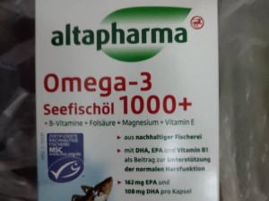 قرص مولتی ویتامین آلتافارما Omega 3 امگا 3 (90 عددی)