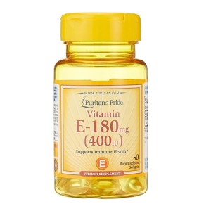 قرص ویتامین E-184 with Selenium پوریتان پراید (100 عددی)