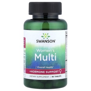 قرص مولتی ویتامین پرایم زنانه سوانسون Swanson Multivitamin Women ( 90 عددی)