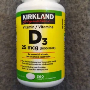 قرص ویتامین D3 کرکلند (360 عددی)