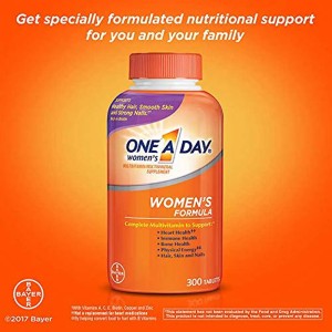 مولتی ویتامین زنانه بالای بایر 50 سال One Day (300 عددی)