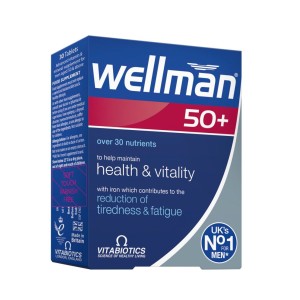 قرص ویتامین آقایان wellman ولمن (30 عددی)