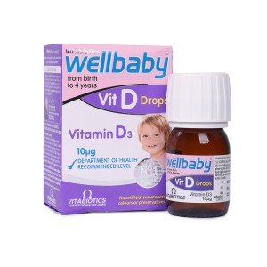 قطره ویتامین کودک Wellbaby ولبیبی (30 میل)