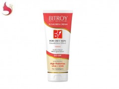 کرم ضد آفتاب مناسب پوست چرب بیتروی (بدون رنگ) (50 میل)