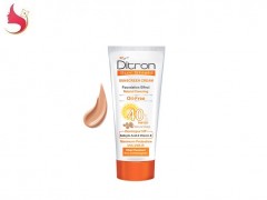دیترون ضد آفتاب کرم پودری بژ طبیعی فاقد چربی Spf 40