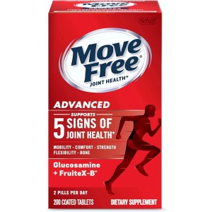 قرص گلوکوزامین همراه با کندرویتین کلسیم 1500mg موو فری Move Free َAdvanced