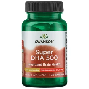 سافت ژل Swanson Super DHA 500 سوانسون (30 عددی)