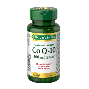 قرص کوآنزیم  Coenzyme Q10 400mg نیچرز بونتی (30 عددی)