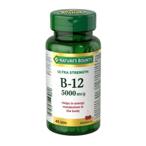 قرص ویتامین B12 5000mcg نیچرز بونتی (45 عددی)