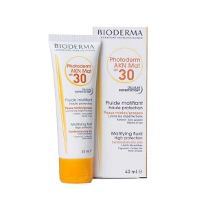 کرم ضد آفتاب بایودرما (پوست چرب) Bioderma Photoderm AKN Mat SPF30