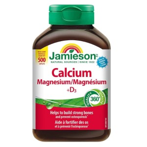 قرص Jamieson Calcium Magnesium + D3 جیمیسون  (500 عددی)