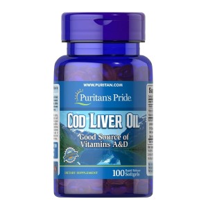 قرص روغن کبد ماهی Cod Liver Oil 415mg (100 عددی)