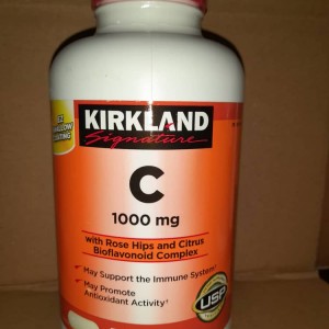 قرص ویتامین C کرکلند 1000mg (500 عددی)