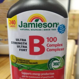 قرص Jamieson B-100 Complex Ultra Strength جیمیسون  (240 عددی)
