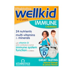 مولتی ویتامین کودک Wellkid ویتابیوتیکس (30 میل)