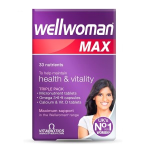 قرص ویتامین بانوان ولومن Wellwoman Max ویتابیوتیکس (30 عددی)