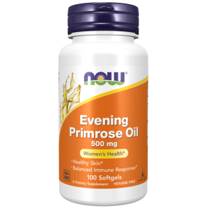 قرص روغن گل مغربی GNC Women's Evening Primrose Oil 1300mg (90 عددی)