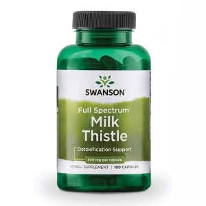 قرص خار مریم Milk Thistle 500mg سوانسون (100 عددی)