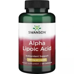 قرص آلفا لیپوئیک اسید Alpha Lipoic Acid 300mg سوانسون (120 عددی)